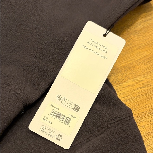 ALO Yoga Polar Fleece Hazy Pullover - Picture 5 of 7